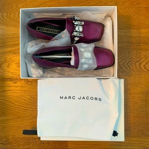 Marc Jacobs Crystal Leathee Loafer